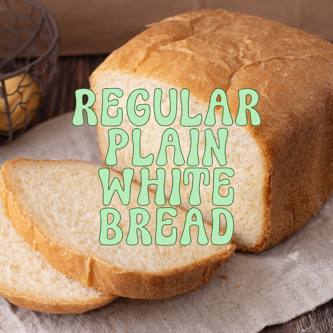 Regular Plain White Bread - 2lb