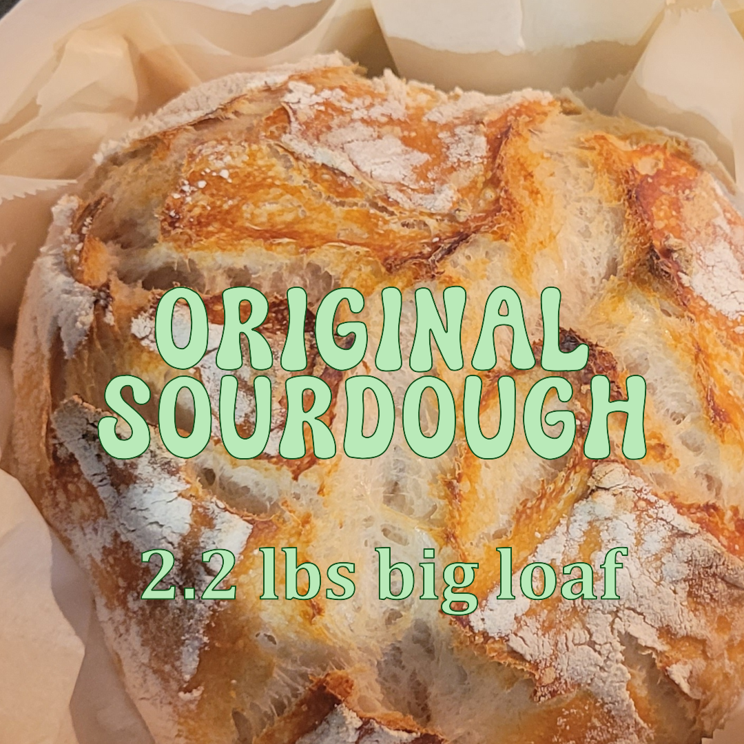 Original Sourdough Bread - year 1847 Big Loaf 2.2lbs