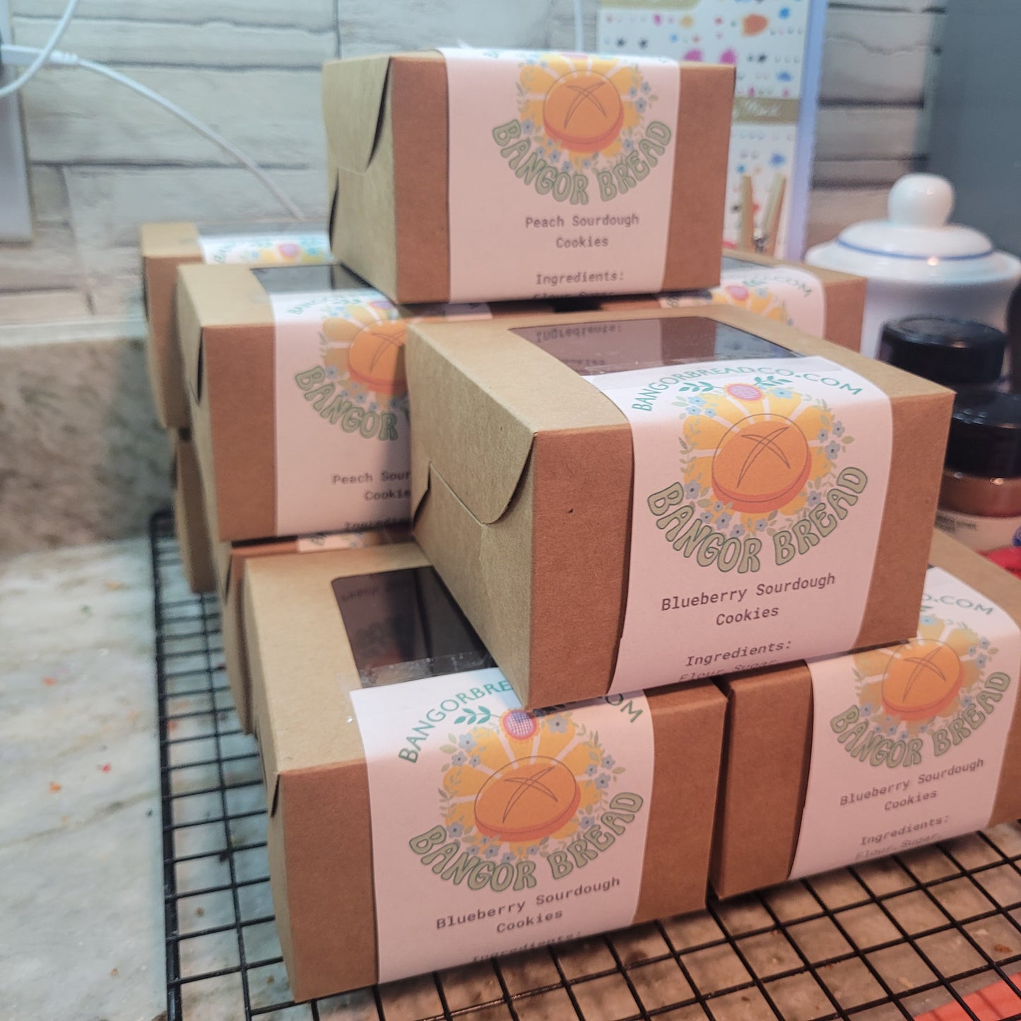 Sourdough Thumb-Print Cookies